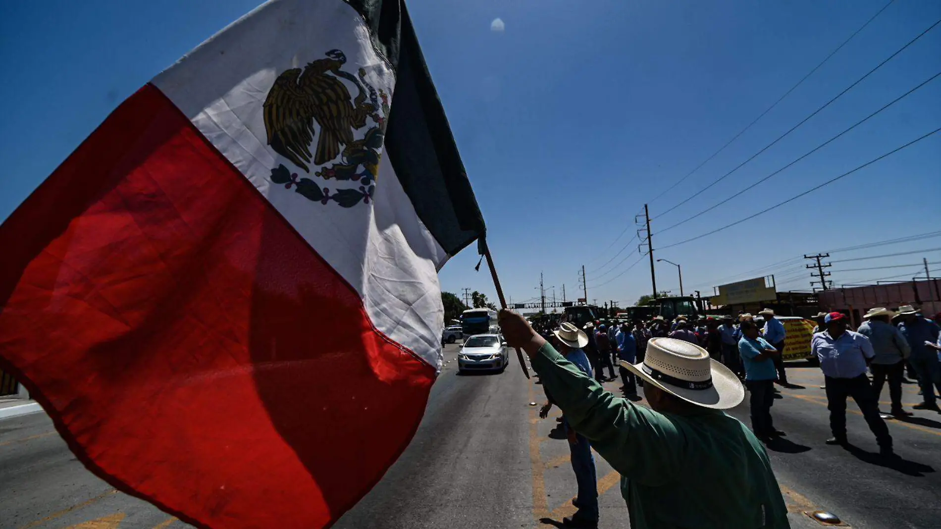 Trigueros - Mexicali - San Luis - Manifestación 